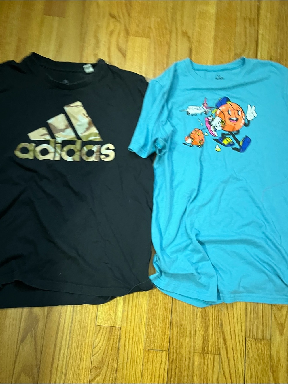 Boys lot of Adidas and Under Armour t-shirts